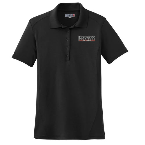 Landmark Ladies Manager Polo - Black