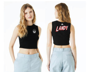 LANDY x CHUB'S - BELLA + CANVAS - Micro Rib Muscle Crop Tank - 1013