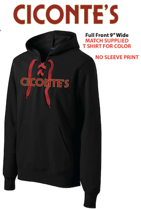 Ciconte's Unisex Sport-Tek Hoodie