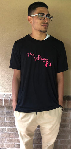 Village Pub Men's Breast Cancer Awareness T-Shirt