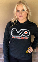 Load image into Gallery viewer, Village Pub Flyers Long Sleeve T-Shirt With Hood
