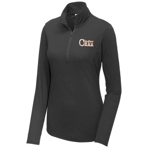 NEW! Cinder Bar Lightweight Ladies 1/2 Zip