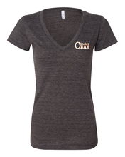 Load image into Gallery viewer, Cinder Bar Ladies V-Neck T-Shirt