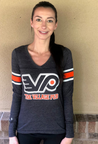 Village Pub Ladies Flyers V-Neck